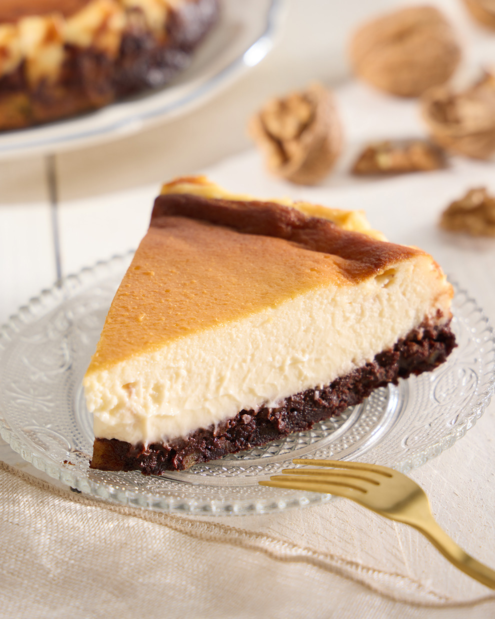 Tarta brownie queso 38