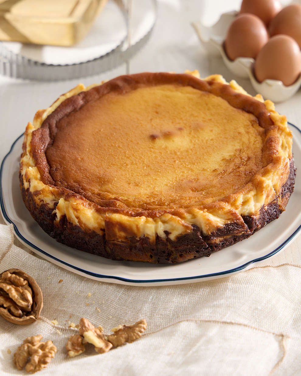 Tarta brownie queso 2